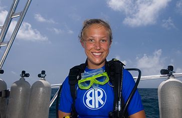 Divemaster ready to go diving on padi divemaster course program