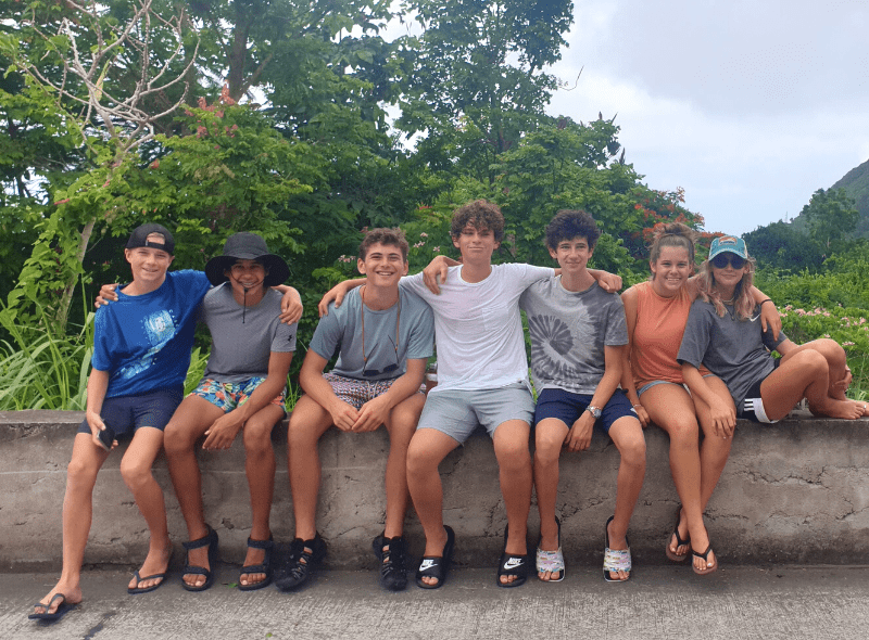 Middle school students explore Caribbean island at advanced scuba camp