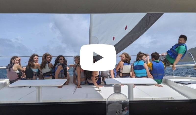 Broadreach Caribbean Scuba + Sailing adventure for high schoolers