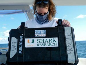 marine biologist on boat