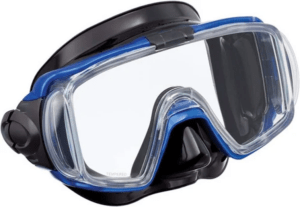 tri lens scuba dive mask